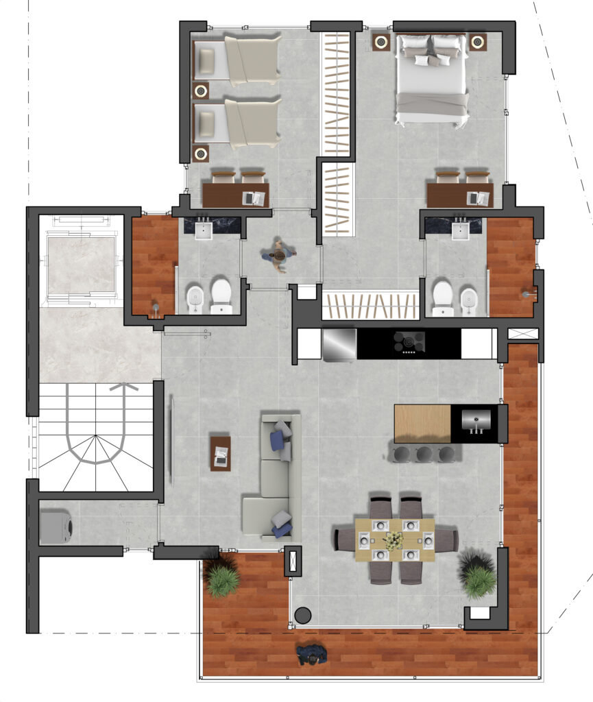 Segundo y Cuarto piso